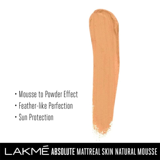 Lakme Absolute Skin Natural Mousse-Golden Medium