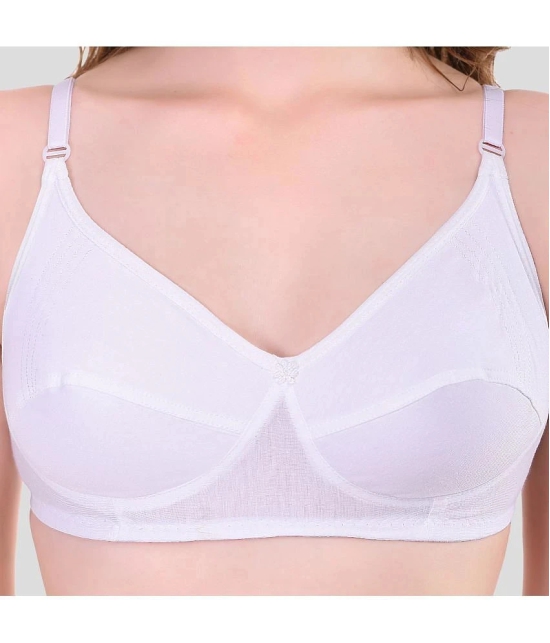 TCG Pack of 1 Cotton Non Padded Womens Everyday Bra ( White ) - None