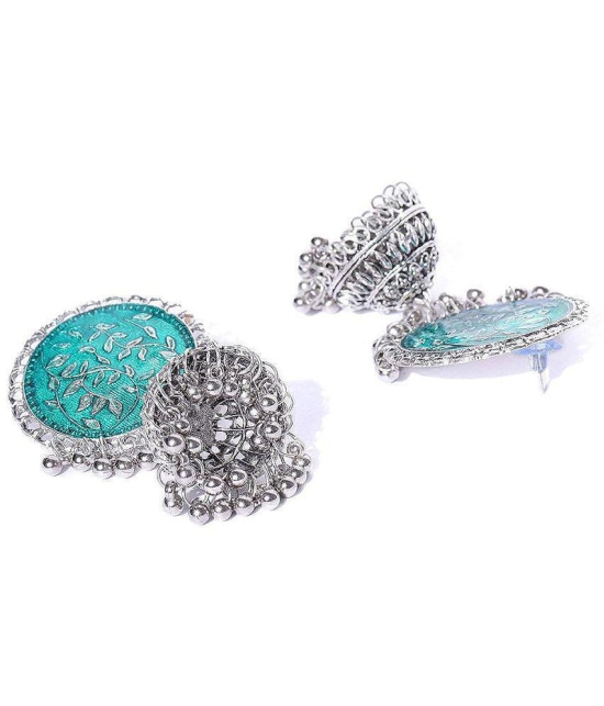 YOUBELLA Blue Danglers Earrings ( Pack of 1 ) - Blue