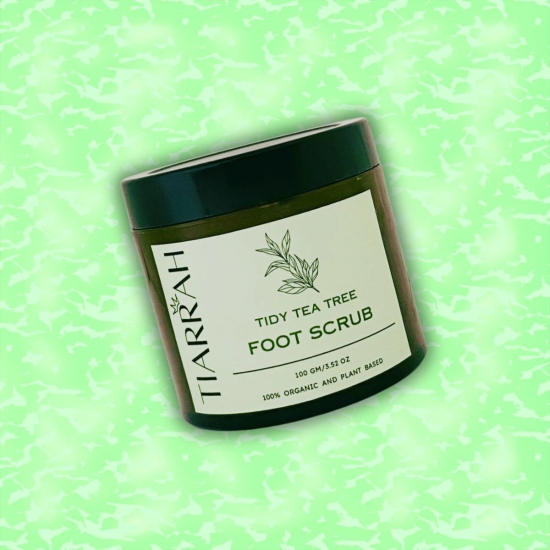 Tidy Tea Tree Foot Scrub