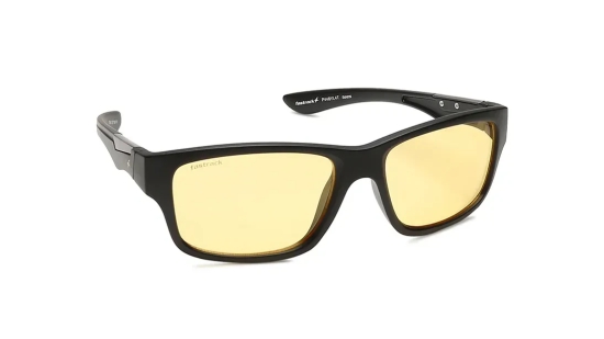 Yellow Square Sunglasses for Men