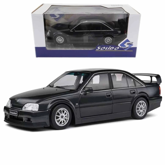 Solido S1809701 1990 Opel Omega EVO500 - Astrosilver metallic - Black