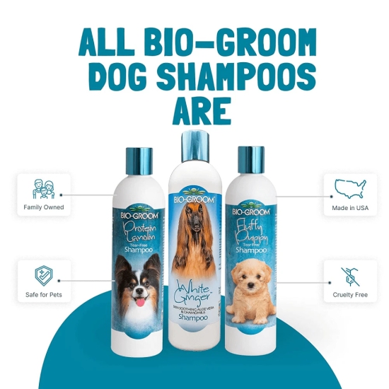 Bio Groom White Ginger Natural Scent Shampoo for Dogs and Cats-355mL