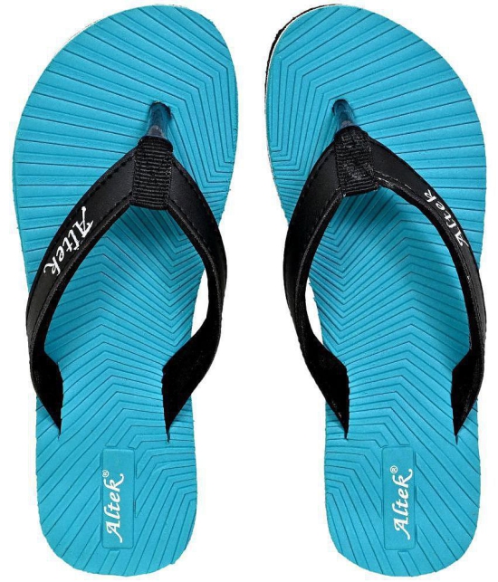 Altek - Turquoise Womens Flip Flop - None