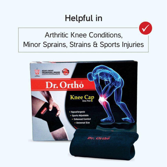 Dr. Ortho Knee Cap - One Pair UNIVERSAL