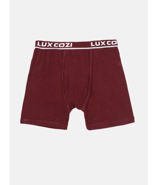 Lux Cozi - Multicolor Cotton Boys Trunks ( Pack of 2 ) - None