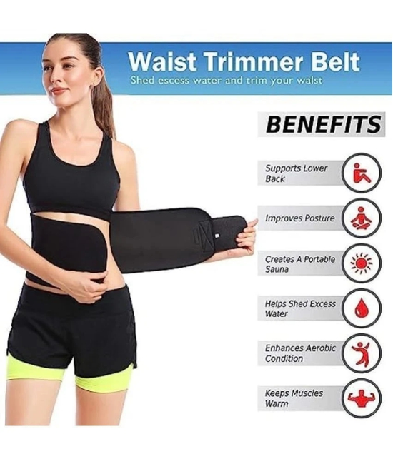 HORSE FIT Tummy Trimmer Single spring with Slim Belt Combo | Waist Trimmer | Body Shaper | Weight Loss Fitness Equipment | Body Toner | Single Spring Ab Tummy Trimmer - Assorted