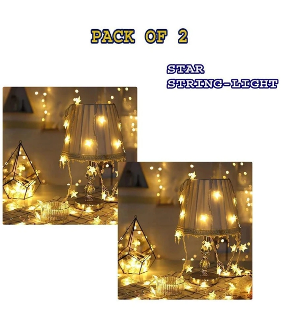 MIRADH - Yellow 5Mtr String Light ( Pack of 2 ) - Yellow