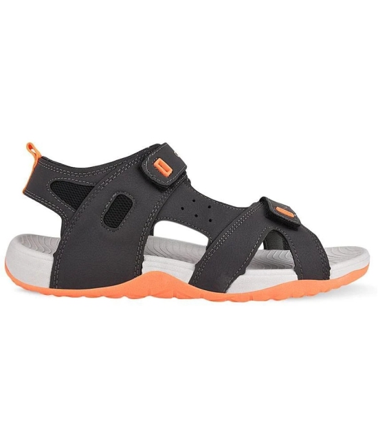 Campus - Dark Grey Mens Floater Sandals - None