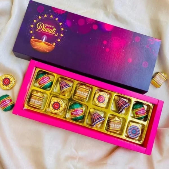 Home made Delicious Diwali Chocolate Gift Box