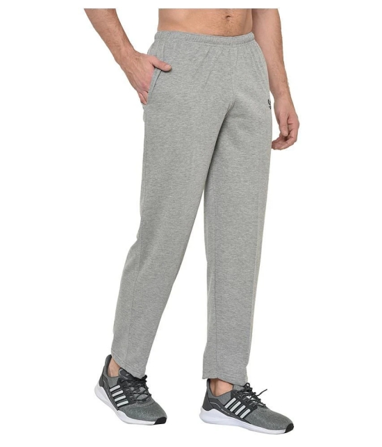 Vimal Jonney Grey Cotton Blend Trackpants - XL