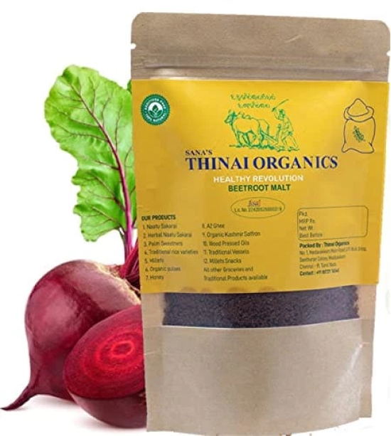 Sana's Thinai organics - Beetroot Malt 250 grm