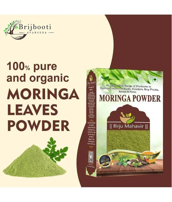 BrijBooti Moringa Powder - 400 Gm | Moringa for Immunity, Digestion & Energy | Drumstick Leaf Powder