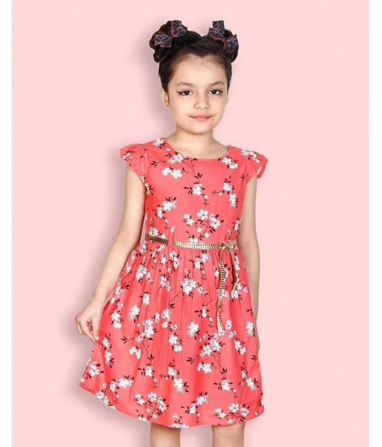 ADDYVERO Girls Midi/Knee Length Casual Dress - None