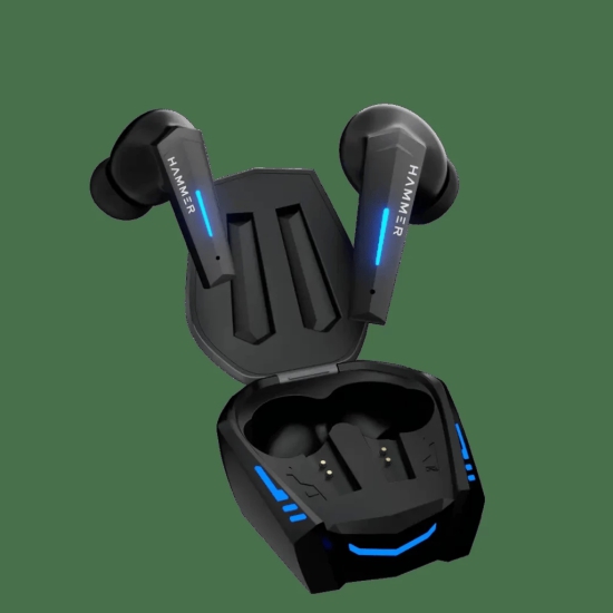 Hammer G-Shots Truly Wireless Gaming Earbuds (Black)