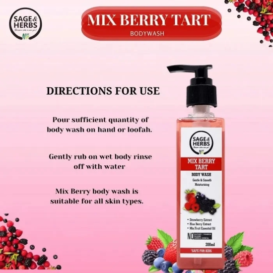 Mix Berry Tart Body Wash-50 ml