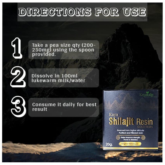 Kaya Shilajit Resin