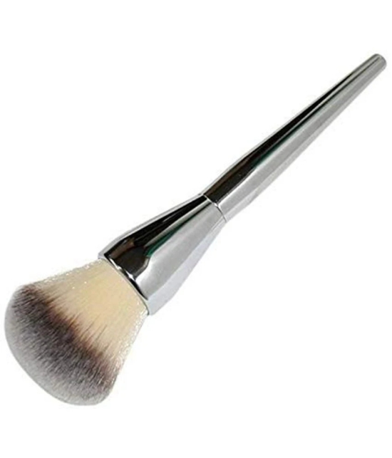 SkinPlus Silver Handle Synthetic Foundation Brush,Concealer Brush 1 Pcs 100 g