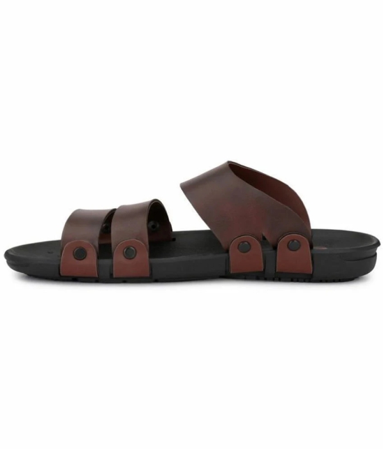 Secritas Brown Flip Flops - None