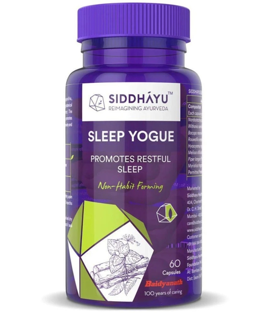 Baidyanath Sleep Yogue Capsules Tablet 60 no.s Pack of 1