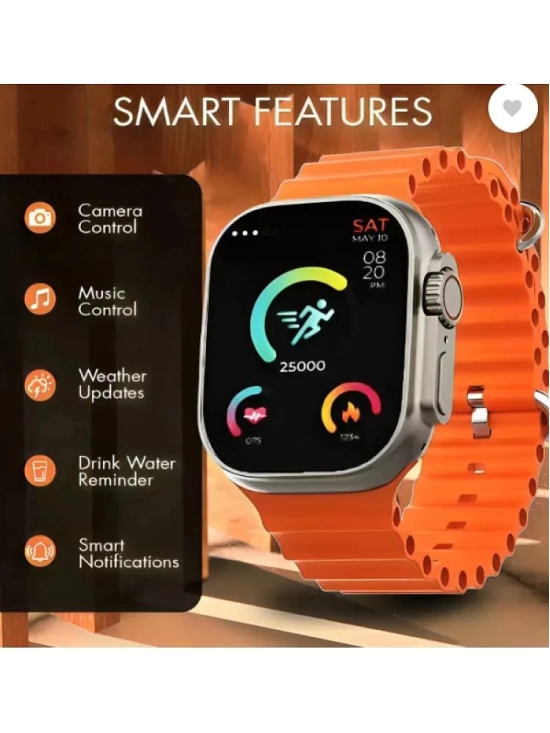 Shopic Point T800 Ultra smart watch with WiFiA2 Orange Smart Watch