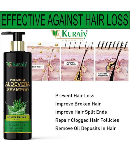 KURAIY Anti Hair Fall Shampoo 200 ml ( Pack of 2 )