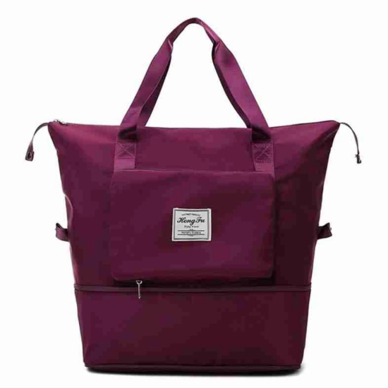 Foldable Expandable Carry Bag-Wine