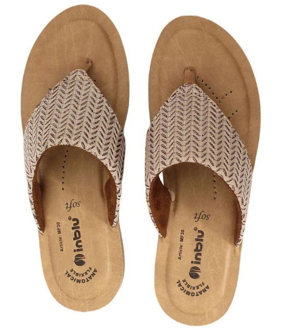 Inblu - Beige Womens Slipper - None