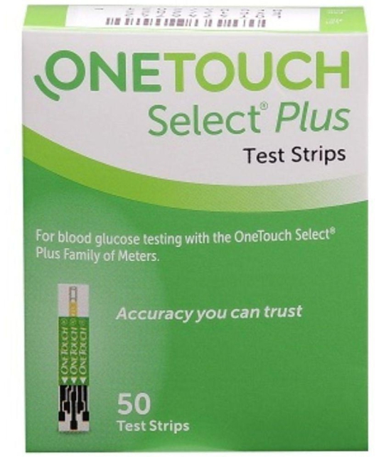 OneTouch Select Plus 50 Sugar Test Strips - Expiry:Nov 2024 50 Strips