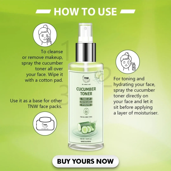 Cucumber Toner (Toner & Makeup Remover)