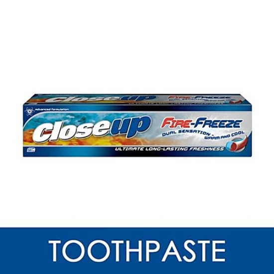 Closeup Fire Freeze Tooth Past, 150 Gm