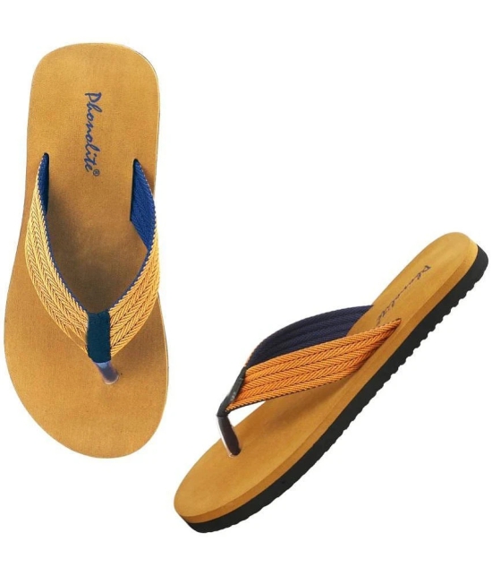 Phonolite Multi Color Mens Thong Flip Flop - None