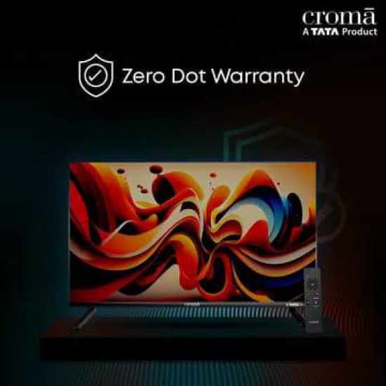 Croma (32 inch) HD Ready LED Smart TV with Bezel Less Display (2023 model)