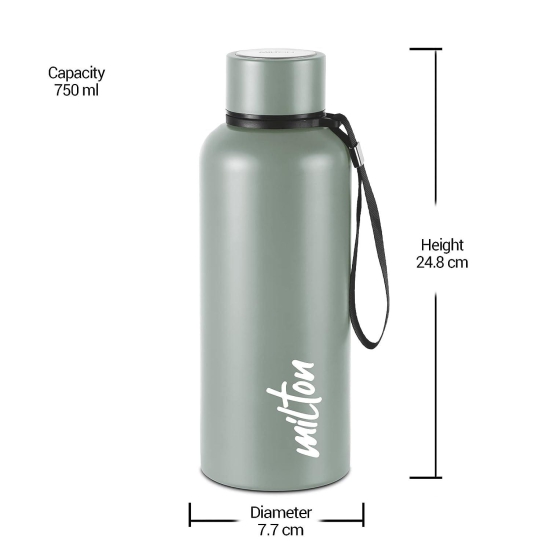 Milton Aura 750 Thermosteel Bottle 750 Ml (Grey)