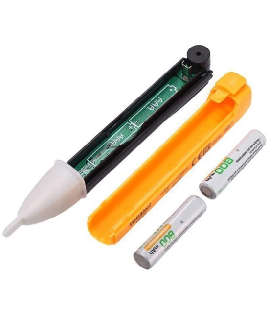 Rangwell Led Flash Light VoltAlert 1AC-D 90-1000VAC Voltage Tester Voltage Meter Non Contact Electric Voltage Power Detector Electrical Testing Pen