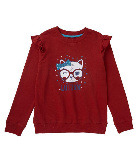 Cub McPaws Snuggle Up Girls Sweatshirt - None