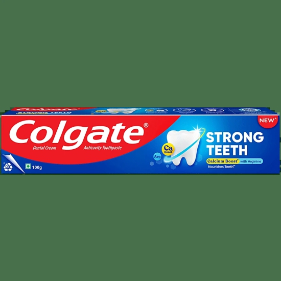 Colgate Strong Teeth Anticavity Toothpaste, 100 gm