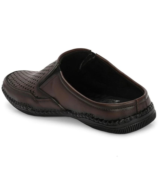 Bucik - Brown Mens Sandals - None