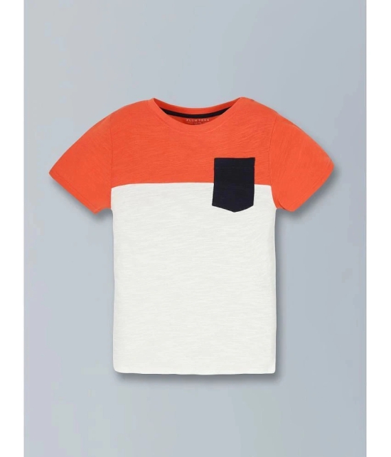 PLUM TREE Pack of 2 Boys Cotton T-Shirt ( Off White ) - None