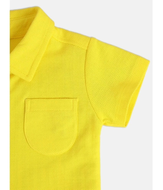 MINI KLUB Yellow Baby Boy Shirt ( Pack of 1 ) - None