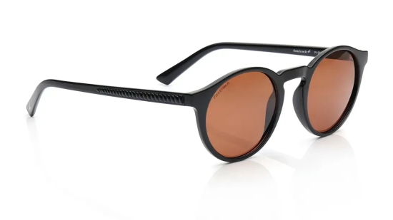 Brown Round Sunglasses for Unisex