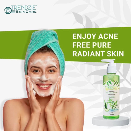 Neem With Aloe Vera Purifying Face Wash (200-ML)