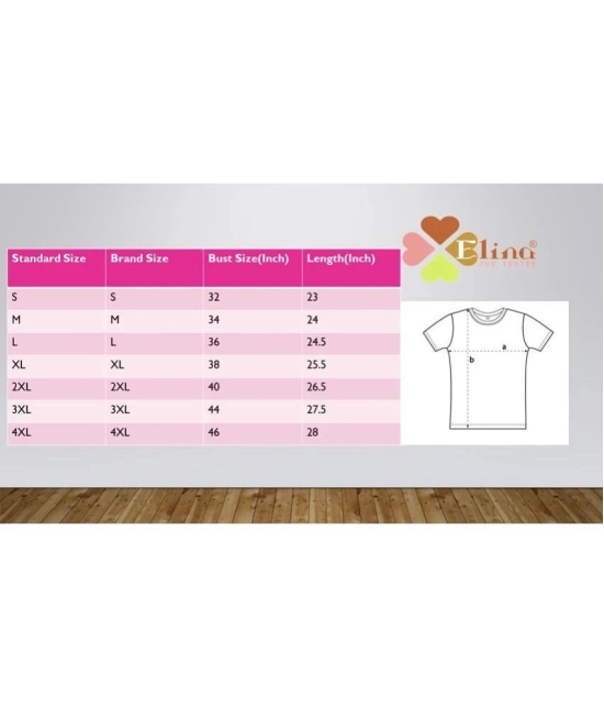 Elina Peach Cotton Tees - Single - None