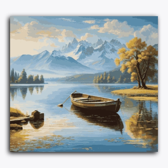 Peace Nature-Canvas Board / 22x24 inch / 24 Palette