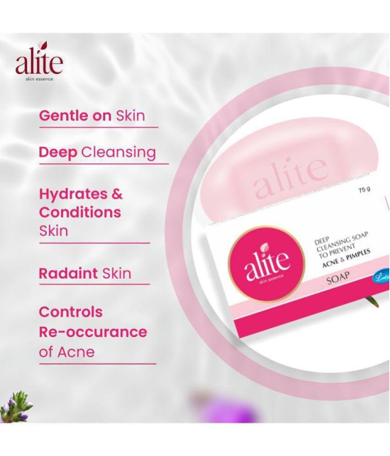 alite Anti Acne Charcoal Facewash 75g + Anti Acne Gel 15g + Anti acne soap 75g