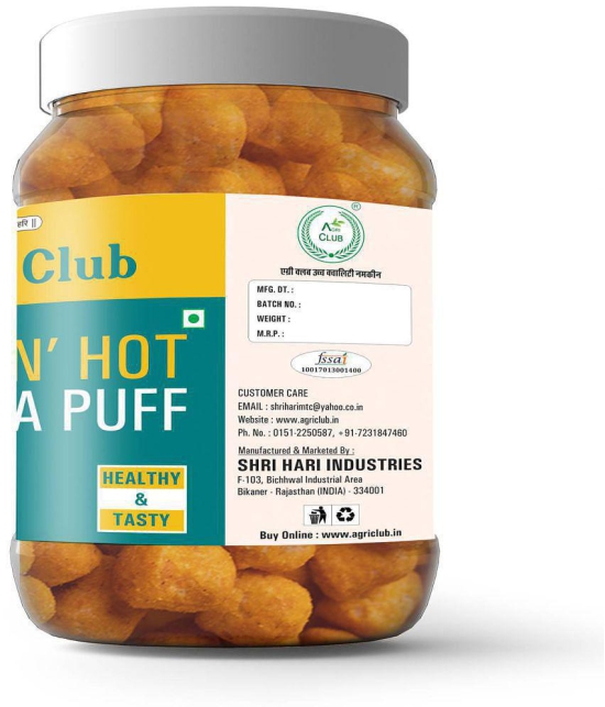 AGRI CLUB Flamin’Hot Puffed Snacks 300 g Pack of 2