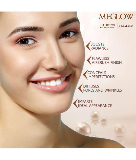 Meglow BB+ Cream With SPF 15+ (2x30g)