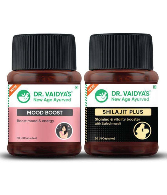 Dr.Vaidya'S Valentines Mood Pack with Shilajit Plus and Mood boost