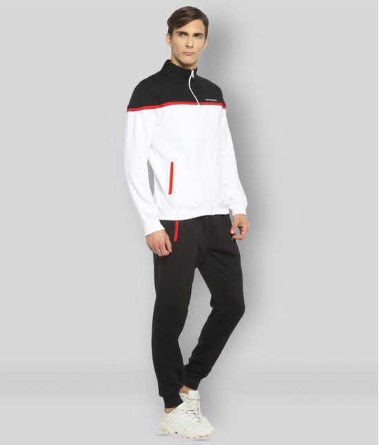 OFF LIMITS - Multicolor Fleece Regular Fit Colorblock Mens Sports Tracksuit ( Pack of 1 ) - 2XL