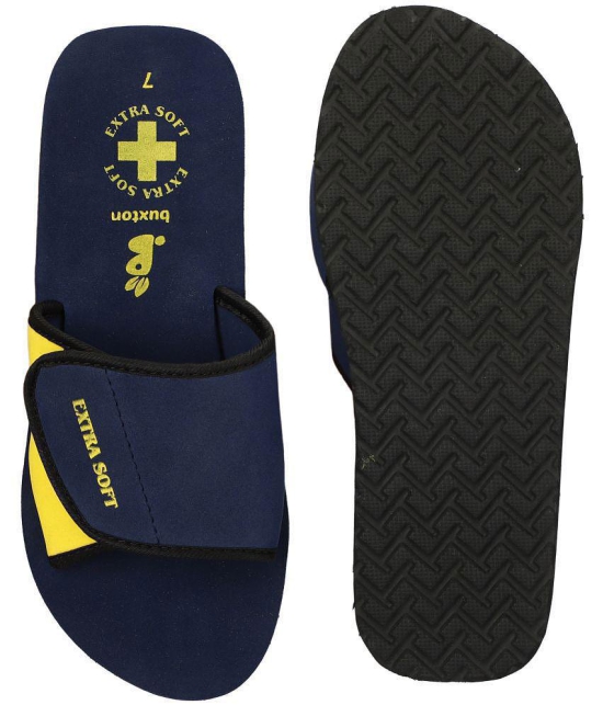 Buxton - Blue Men's Slide Flip Flop - None